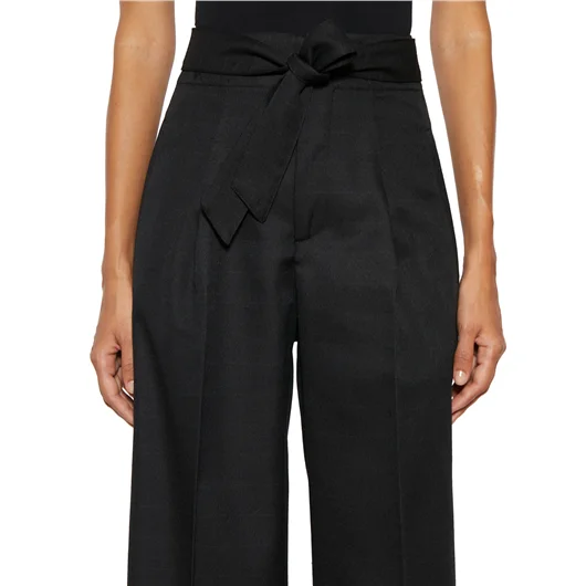 CAPASA PANTALONE AMPIO IN CHECK Nuovo