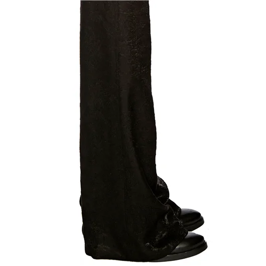 ANN DEMEULEMEESTER PANTALONE AMPIO IN JACQUARD Vendita