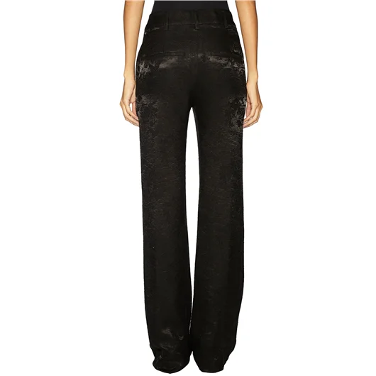ANN DEMEULEMEESTER PANTALONE AMPIO IN JACQUARD Vendita