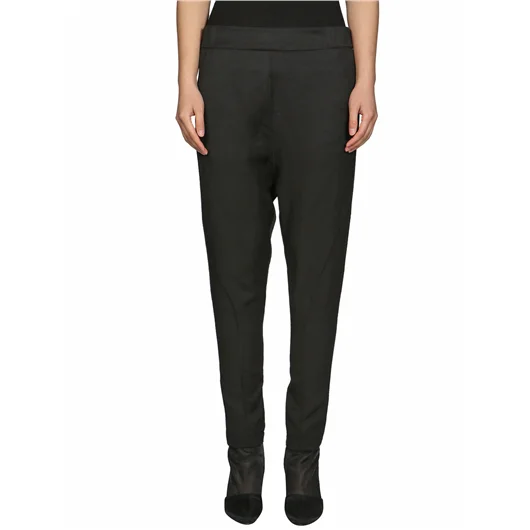 NOSTRASANTISSIMA PANTALONE BAGGY CON IMPUNTURE Vendita
