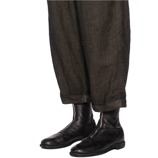 MASNADA PANTALONE BAGGY IN CANAPA E LANA Qualità Garantita