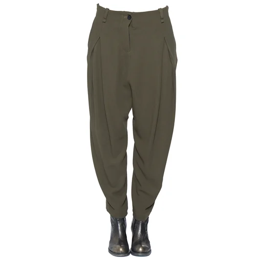 MASNADA PANTALONE BAGGY IN VISCOSA Negozi Online