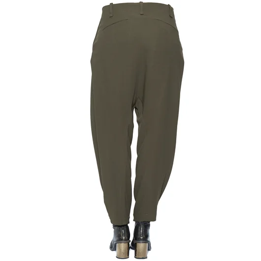 MASNADA PANTALONE BAGGY IN VISCOSA Negozi Online