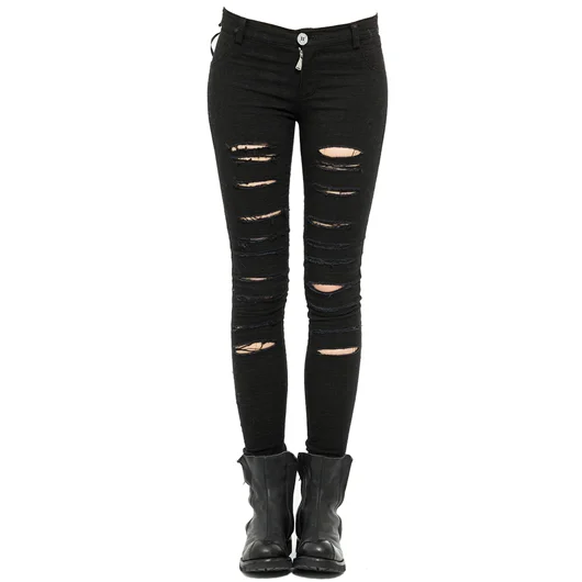 10SEI0OTTO PANTALONE CON STRAPPI Fino Al -60%