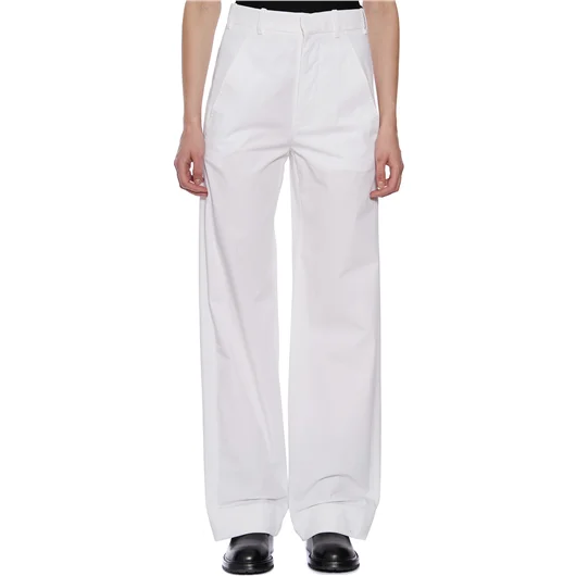 ANN DEMEULEMEESTER PANTALONE IN RASO ANNEKE Offerta