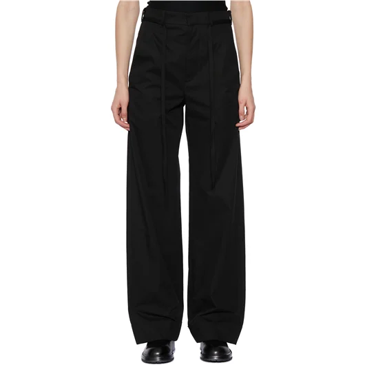 ANN DEMEULEMEESTER PANTALONE IN RASO ANNEKE Economico