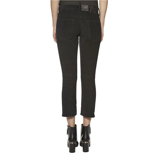 DSQUARED PANTALONE IN VELLUTO A ZAMPETTA Outlet