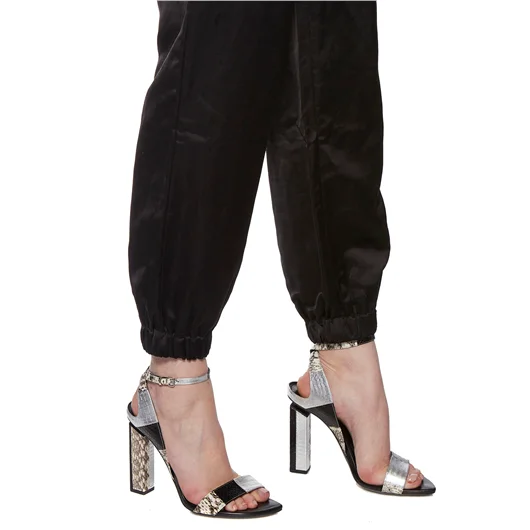 ANDREA YA'AQOV PANTALONE JOGGING IN LINO Economico