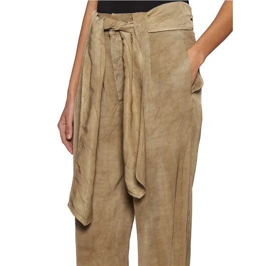 DONDUP PANTALONE MORBIDO CON CINTURA Vendita Economica