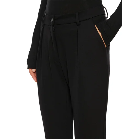 NOSTRASANTISSIMA PANTALONE SLIM IN VISCOSA Vendita