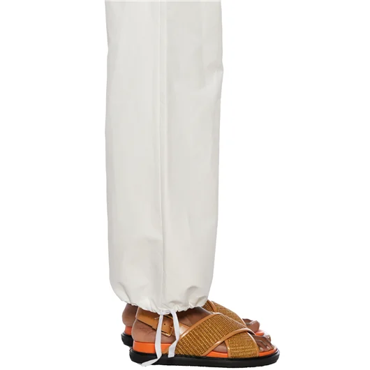 MARNI PANTALONI CARGO IN COTONE E LINO Qualità Garantita