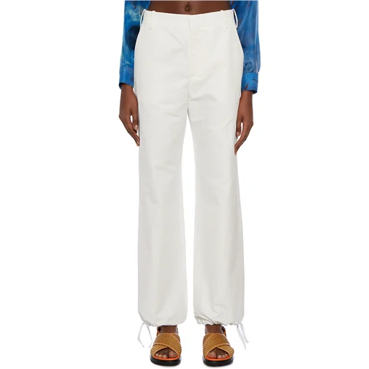 MARNI PANTALONI CARGO IN COTONE E LINO Qualità Garantita