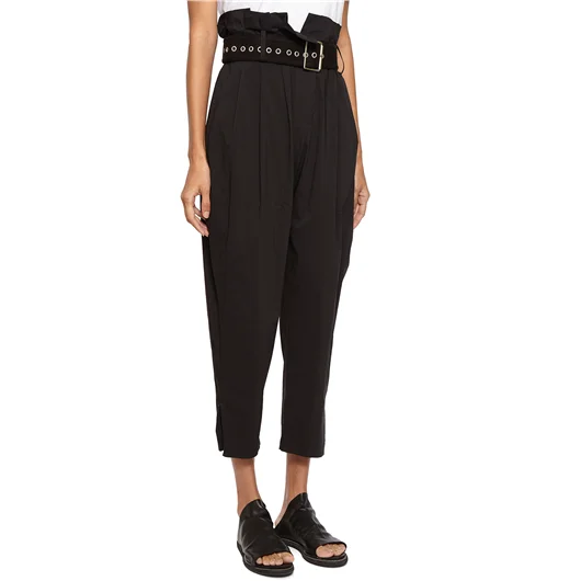 NU PANTALONI IN COTONE HIGH WAIST Consegna Veloce