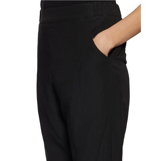 NOSTRASANTISSIMA PANTALONI IN TELA DI LINO Prezzo Ridotto