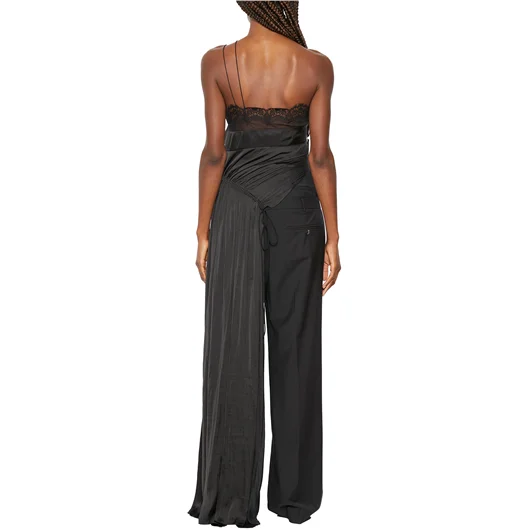 AC9 TOP ASIMMETRICO IN TULLE E PIZZO Online