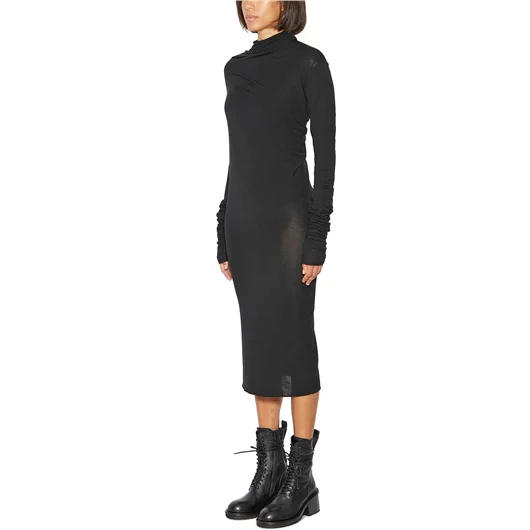 ANN DEMEULEMEESTER TOP LUNGO TATIANA LONG TWIST Nuovo