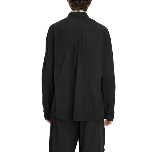 ANDREA YA'AQOV CAMICIA OVERSIZE IN CUPRO E COTONE Offerta