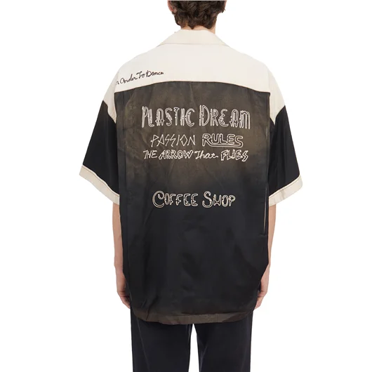 MAISON MIHARA YASUHIRO CAMICIA BOWLING IN RAYON Economico
