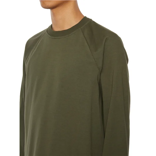 RICK OWENS BASEBALL T-SHIRT IN COTONE Hotsell