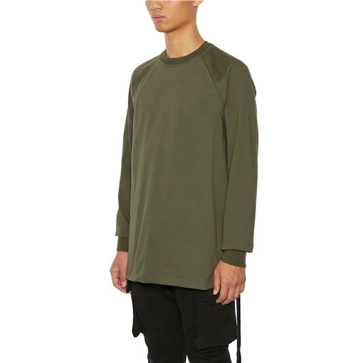 RICK OWENS BASEBALL T-SHIRT IN COTONE Hotsell