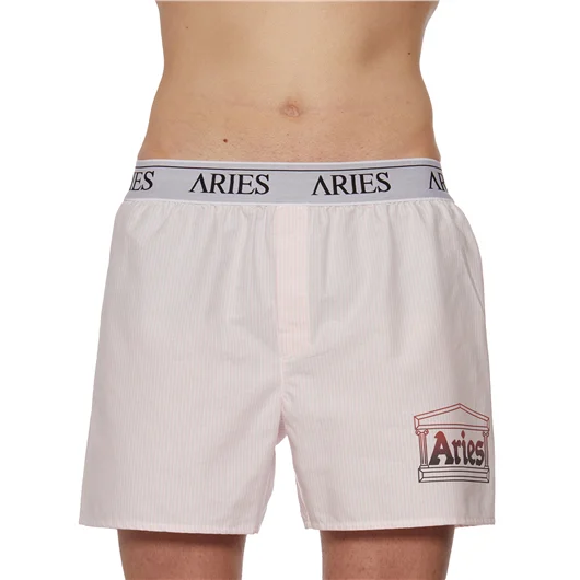 ARIES BERMUDA LOGO IN COTONE Italia