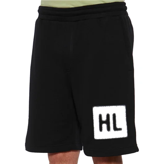 HELMUT LANG BERMUDA STENCIL IN COTONE In Linea