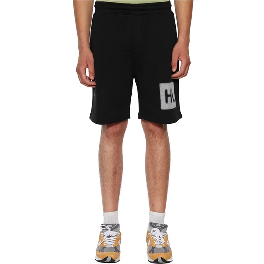 HELMUT LANG BERMUDA STENCIL IN COTONE In Linea
