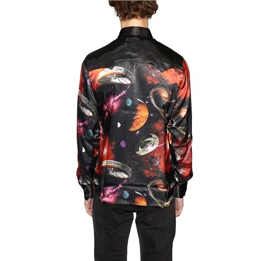 SSS WORLD CORP. CAMICIA FANTASIA ALL OVER Novità