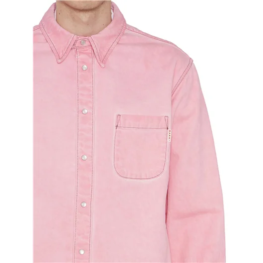 MARNI CAMICIA IN DRILL COTONE In Vendita