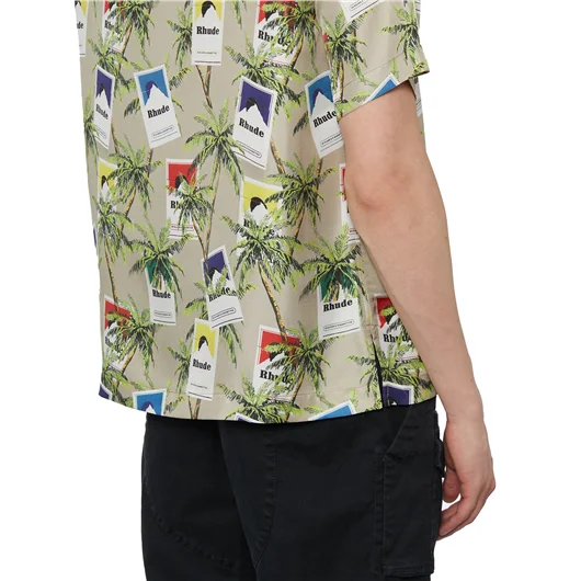 RHUDE CAMICIA IN SETA In Saldo