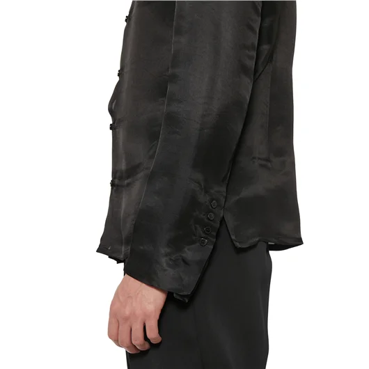 SAPIO CAMICIA IN TWILL DI SETA Nuova