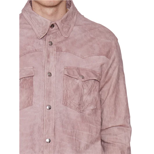 GIORGIO BRATO CAMICIA TEXAS IN PELLE In Linea