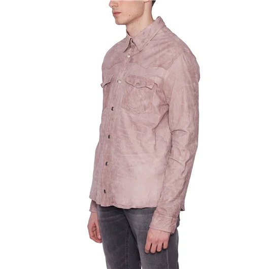 GIORGIO BRATO CAMICIA TEXAS IN PELLE In Linea