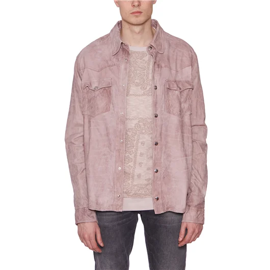 GIORGIO BRATO CAMICIA TEXAS IN PELLE In Linea