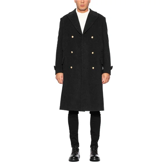 DANIELE ALESSANDRINI CAPPOTTO IN LANA Soddisfazione Garantita