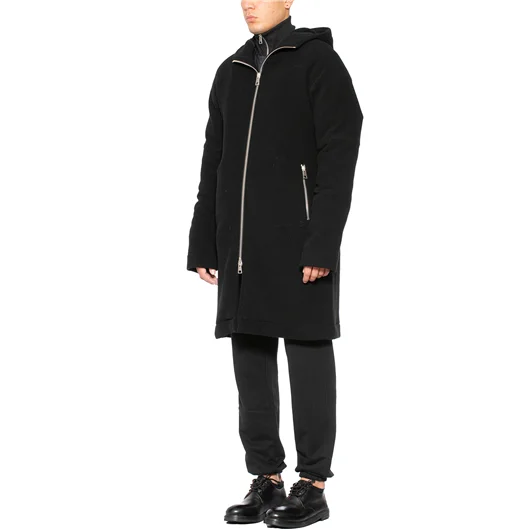 ANDREA YA'AQOV CAPPOTTO IN LANA CON BOMBER Qualità Garantita