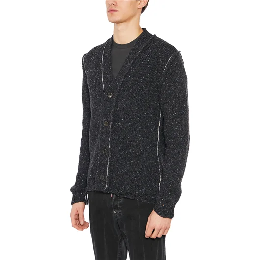 DANIELE ALESSANDRINI CARDIGAN IN LANA Promozione Limitata