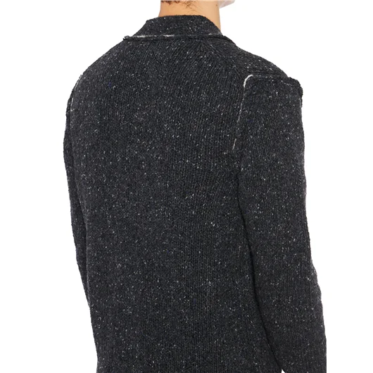 DANIELE ALESSANDRINI CARDIGAN IN LANA Promozione Limitata