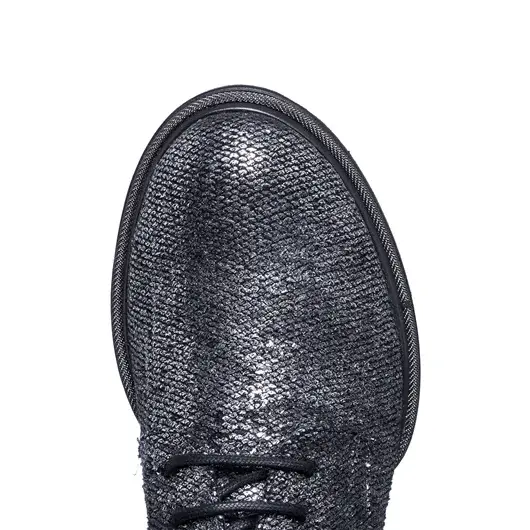 ANN DEMEULEMEESTER DERBY STRINGATA IN ARGENTO Saldi