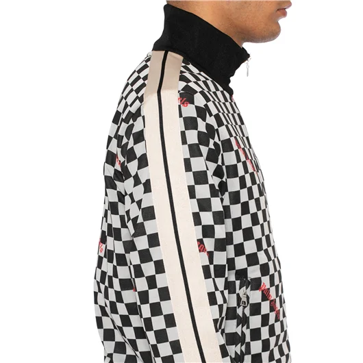 PALM ANGELS FELPA CLASSIC TRACK JQRD DAMIER Prezzo Ridotto