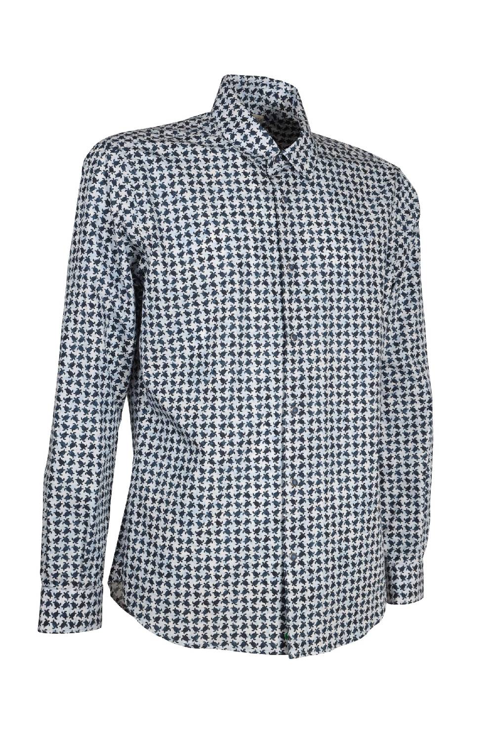 Poggianti Camicia uomo spring summer 24 FIRENZE-66F-114 Soddisfazione Garantita