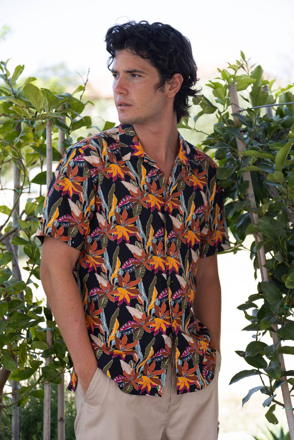 Poggianti Camicia uomo spring summer 24 CAPAVOLI-58-156 Negozi Online