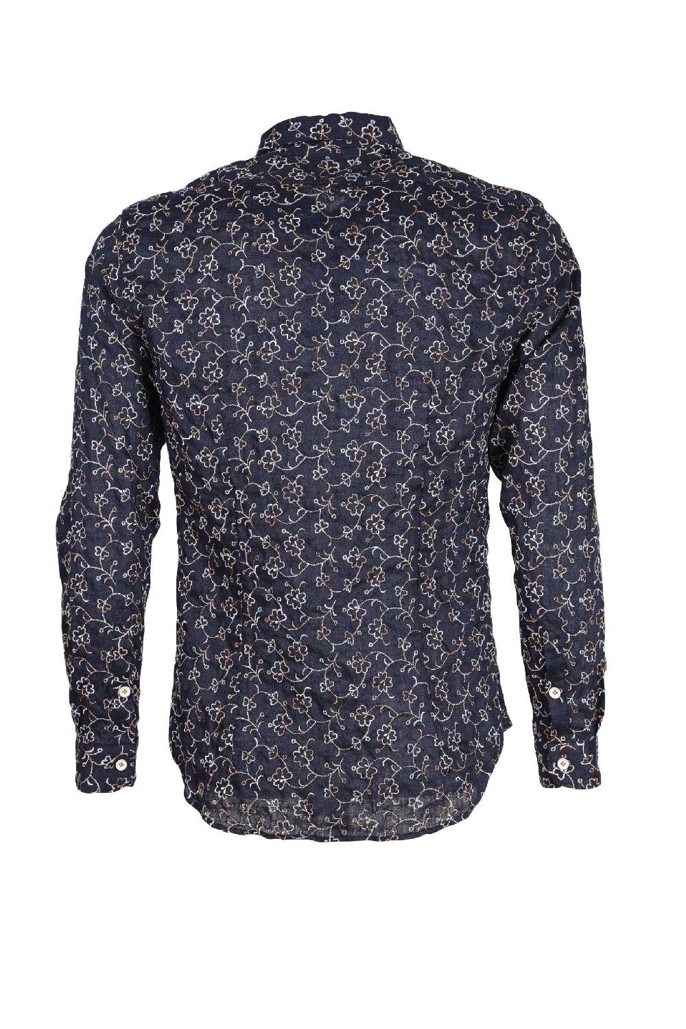 Poggianti Camicia uomo spring summer 24 FIRENZE-73F-233 Consegna Veloce