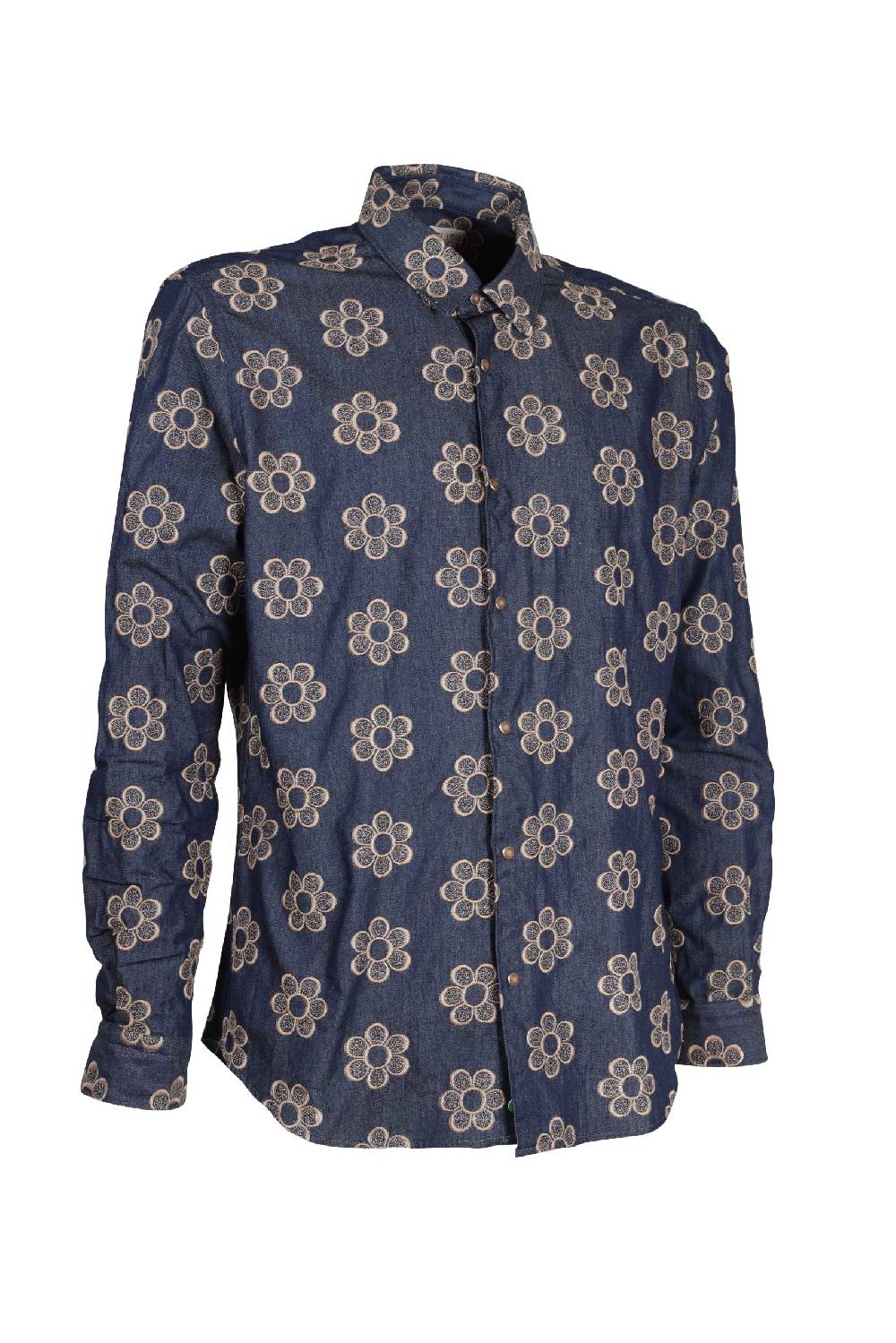 Poggianti Camicia uomo spring summer 24 FIRENZE-66F-236 Affare Del Giorno