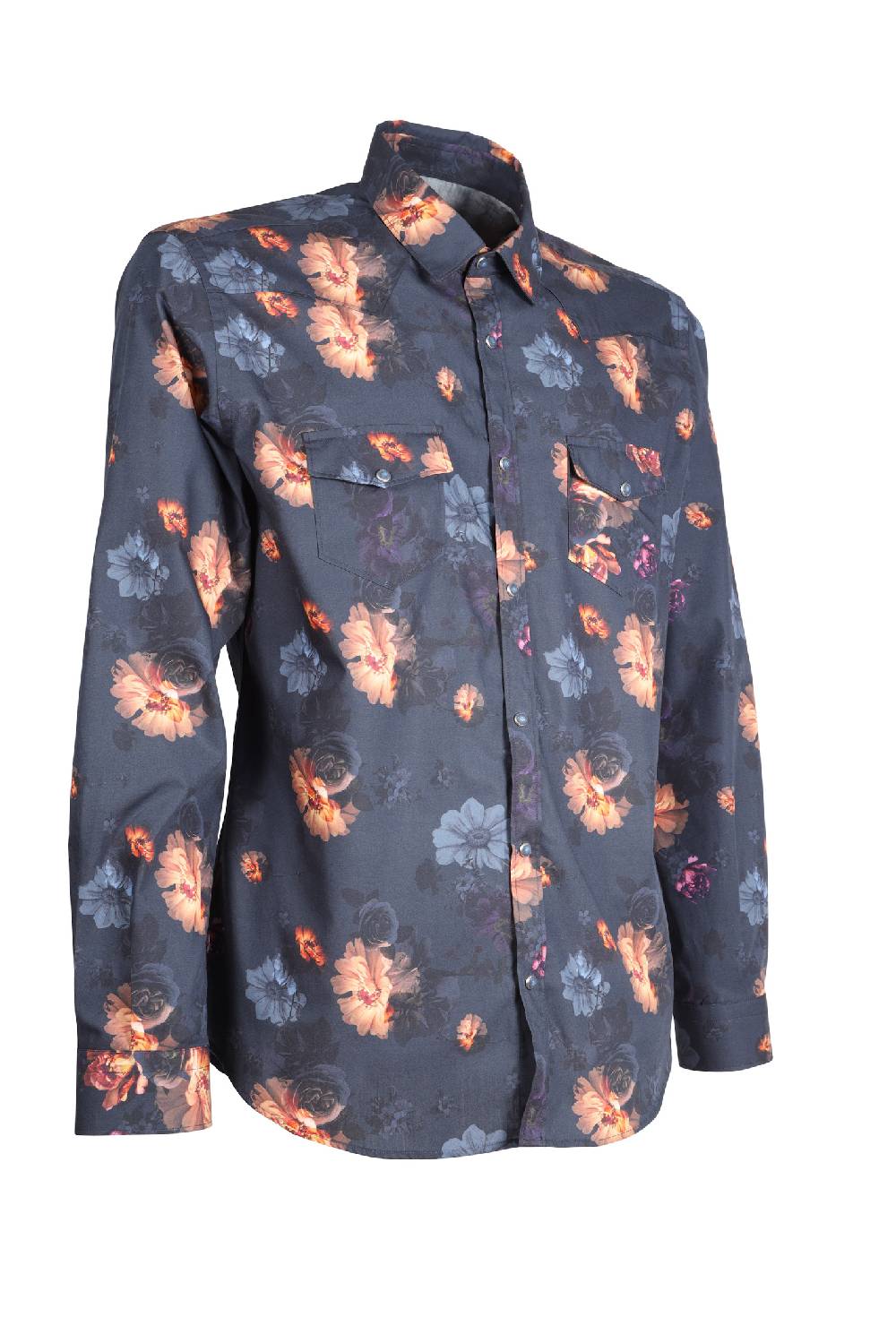 Poggianti Camicia uomo spring summer 24 BUD-73-525 Sottocosto