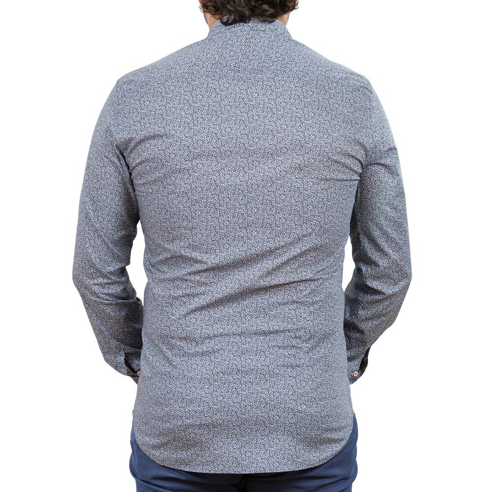 Poggianti Camicia fantasia floreale collo piccolo Qualità