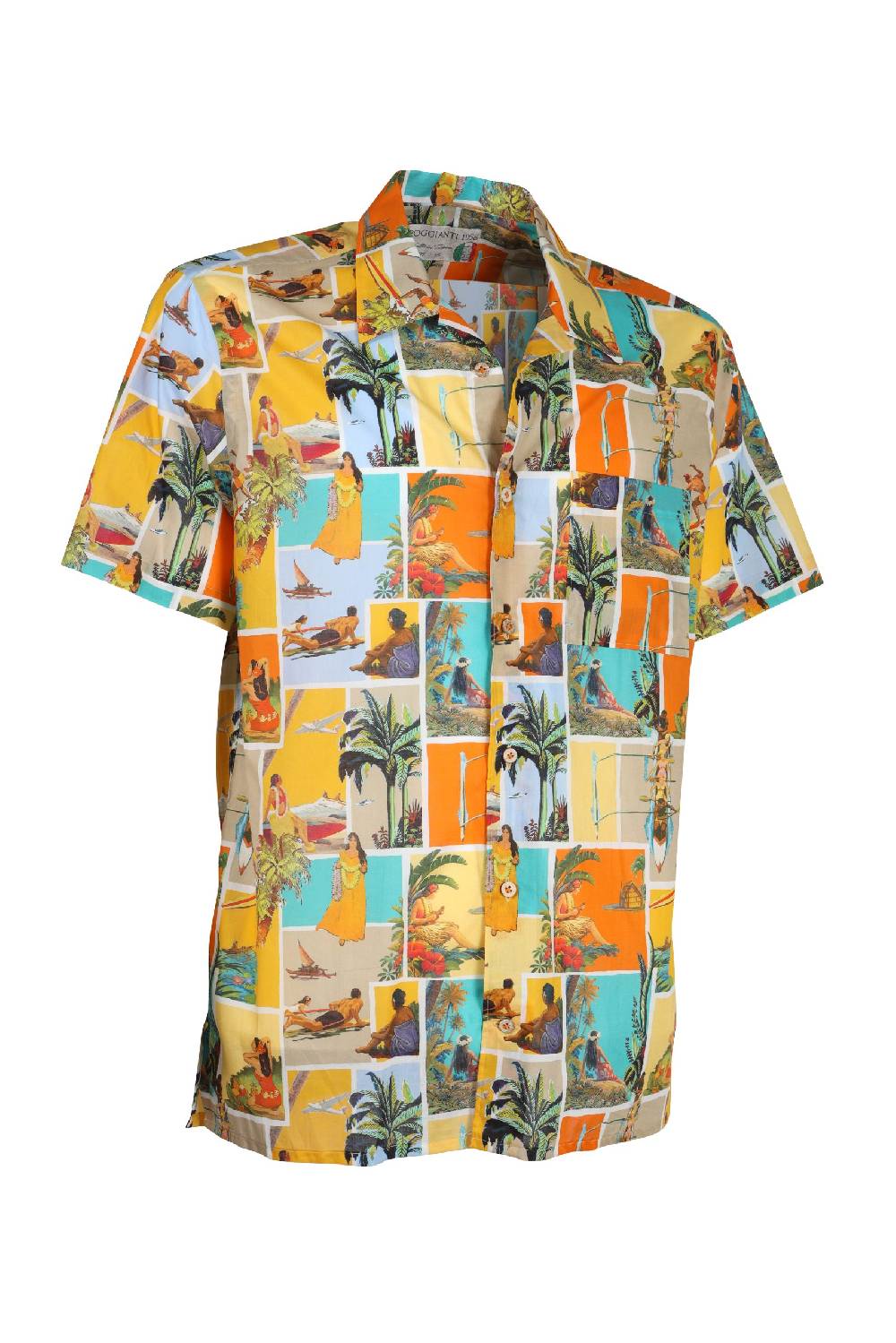 Poggianti Camicia uomo spring summer 24 OLENA-58-154 Consegna Veloce