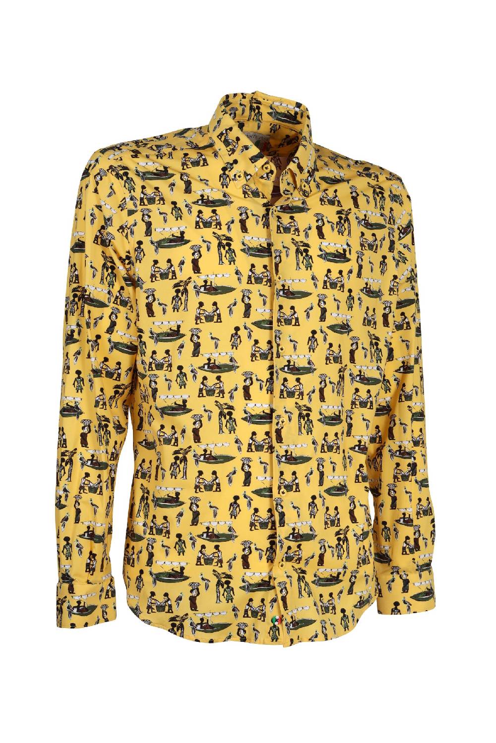 Poggianti Camicia uomo spring summer 24 FIRENZE-64-244 Economico