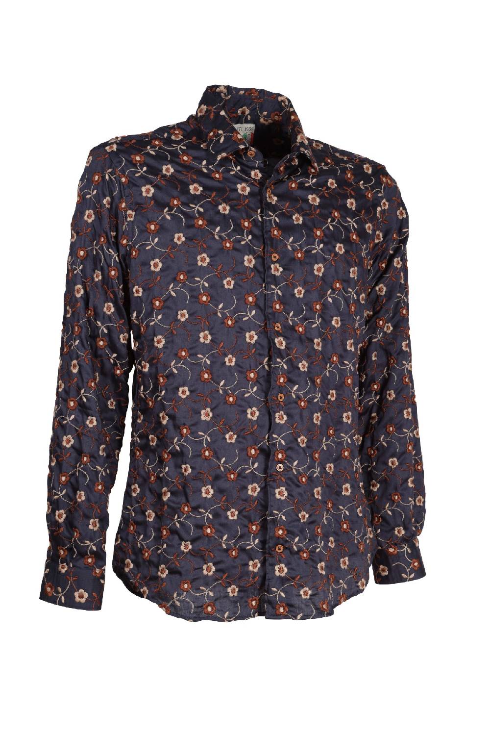 Poggianti Camicia uomo spring summer 24 FIRENZE-73F-218 In Vendita