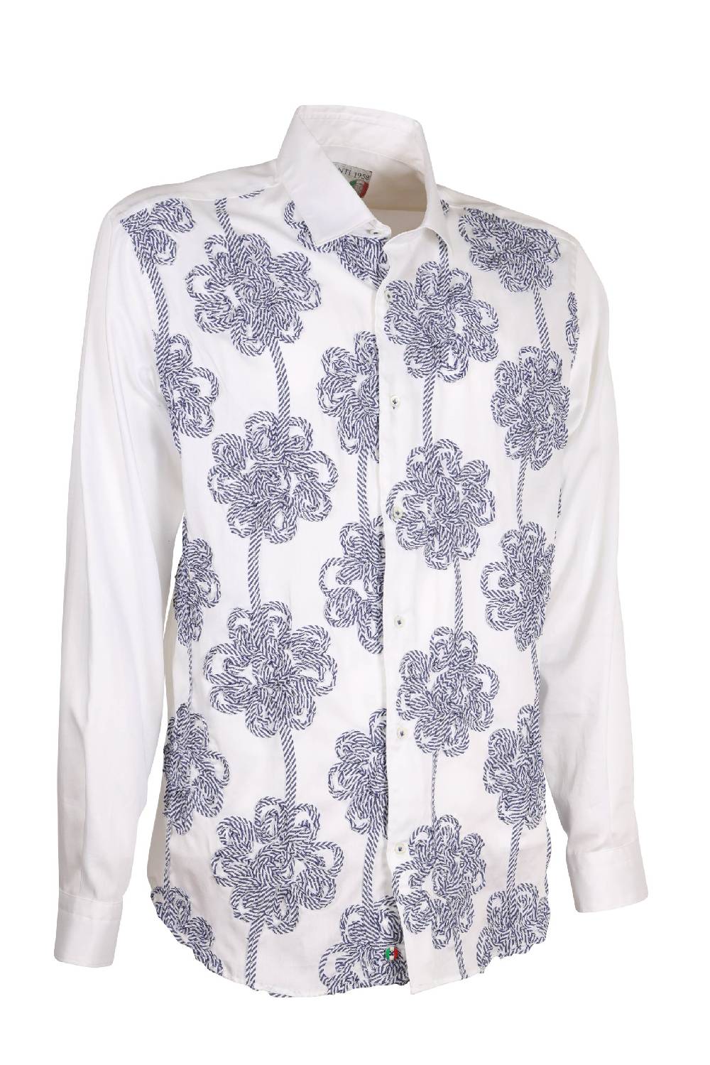 Poggianti Camicia uomo spring summer 24 FIRENZE-73-239 Vendite Flash